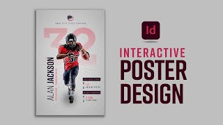 Create an interactive poster with animation using Adobe InDesign [upl. by Alleuqahs]