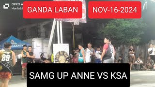 CARMEL L FERENAL SAMG UP ANNE VS KSA LIVE BASKETBALL BRGY 329 LOPE DE VEGA [upl. by Norrabal]