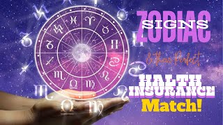 🌟 Zodiac Signs and Their Perfect Health Insurance Match [upl. by Ahsieyt]