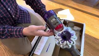 Unboxing of Dyson V8 Cordless Vacuum Cleaner [upl. by Otilesoj]