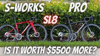 2024 SPECIALIZED TARMAC SL8 SWORKS vs PRO WHERE IS YOUR 5500 DOLLARS GOING [upl. by Eliga36]