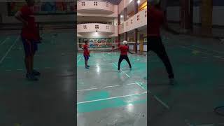 Practice for CBSE TournamentBadminton Coach Mandeep Short [upl. by Marienthal163]