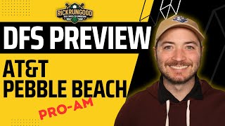 ATampT Pebble Beach ProAm  Fantasy Golf Preview amp Picks Sleepers Data  DFS Golf amp DraftKings [upl. by Abate]