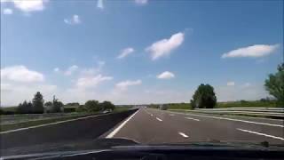 Driving from Rimini Italy to Basel Switzerland  Timelapse Autostrada del Sole A1 and Adriatica A14 [upl. by Ihcur]