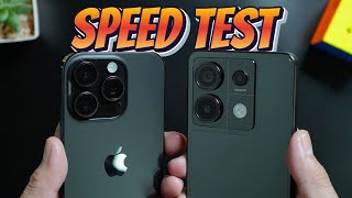 iPhone 16 Pro vs Redmi Note 13 Pro 5G Speed Test [upl. by Nylarak]