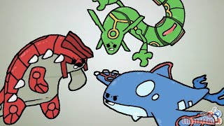 Rayquaza Groudon and Kyogre in a Nutshell [upl. by Viking]