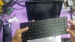 hp elitebook 840 G2 how to replace keyboardhp 840 G2 keyboard ChangeHp Keyboard Change [upl. by Ullyot642]