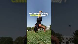 Start Calisthenics With This Workout ANYWHERE 🤯📈 [upl. by Ellenahc]