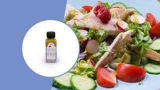 Vissalade met Mosterd Dille Dressing  Koolhydraatarm Recept  Protiplan [upl. by Margarida]