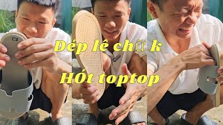 review dép lê nam chữ k hót toptop [upl. by Og486]