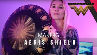 3D Printing large Wonder Womans Shield [upl. by Gray]