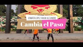 Jennifer Lopez Rauw Alejandro  quotCambia el Pasoquot  ZUMBA  Dance Fitness  Richan Choreography [upl. by Rodolph]