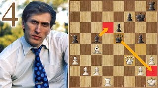 This is Why IM World Champion  Fischer vs Spassky  1972  Game 4 [upl. by Kumagai]