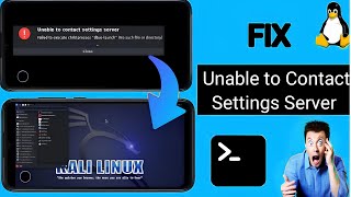 Kali Linux Black Screen Fix  Vnc Black screen  Termux x11 Black screen  Android  2024 [upl. by Isnan]