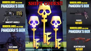 Legendary Guns and Diamond Keys All New Shift Codes 2023 Borderlands 123TPS [upl. by Sheryle]