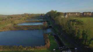 Caen Hill Locks flight of the Flight [upl. by Nikolas342]