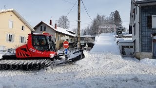 TransJu 2019  Enneigement du village des Rousses [upl. by Sorcim]