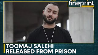 Iranian Rapper Toomaj Salehi Released From Prison  WION Fineprint [upl. by Ariday]