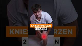 2 Übungen gegen Knieschmerzen 🙏🏼 schmerz knie knieschmerzen schmerzfrei physio bewegen [upl. by Tonneson870]