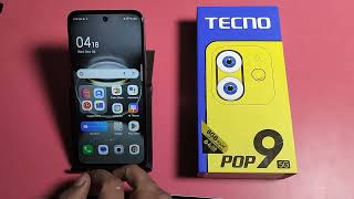 How to screen recording with voice in Tecno Pop 9 5G  screen recording voice ke sath kaise kare [upl. by Nilak]