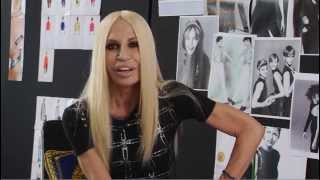 Donatella Versace amp the New Versus Versace [upl. by Eibbor]