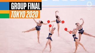 FULL Rhythmic Gymnastics Group AllAround Final at Tokyo 2020 [upl. by Lessirg361]