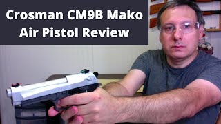 Crosman CM9B Mako Air Pistol Review [upl. by Par]