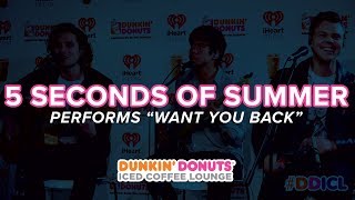 5 Seconds of Summer Performs Want You Back Live  DDICL [upl. by Nnaeel]