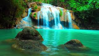 relaxing sleep music for babies with Waterfall sounds Nature Sounds [upl. by Ais785]