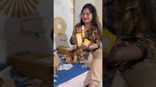 Nyka haul dot ampkey best moisturiser sunscreen and face wash mauravvlogs53 ytshorts yt minivlog [upl. by Leamsi]