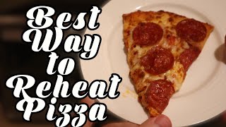 Best Way to Reheat Leftover Pizza in Toaster Oven CRISPY CRUST [upl. by Arleen573]