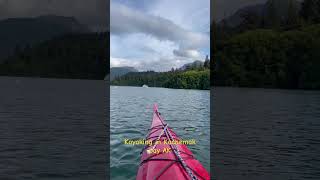 A kayaking trip in kachemak bay Alaska kayak kayaking ocean travel pacific sea shorts [upl. by Amalia]