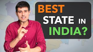 Which is the Best State in India  Dhruv Rathee Analysis on Economy Environment Development [upl. by Soisanahta]