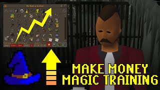 Make BANK bursting for Magic XP CHEAP GEAR FAST XP [upl. by Cooley]