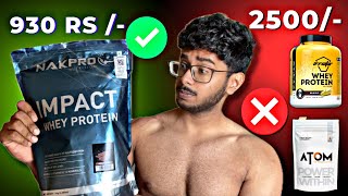 Nakpro Impact Whey Protein Review After 30 Days  Shocking Results 😳😨😱 [upl. by Airamana]