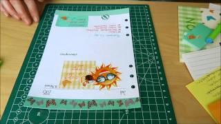 Filofax A5Dekoration 1 Tag  1 Seite [upl. by Vanya650]