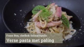 Verse pasta met gerookte paling en kruidenroomsaus [upl. by Lisabeth]