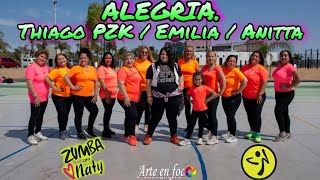 💃 ALEGRIA Thiago PZK  Emilia  Anitta ZUMBA CON NATY EmiliaOficial anitta💃 [upl. by Niac843]