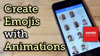 Send Personalized Animated GIFs amp Emojis on Your iPhone HowTo [upl. by Eceirtal466]