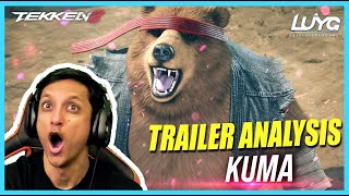 TEKKEN 8  KUMA Trailer  ELECTRICS Reaction and Analysis [upl. by Etnohs]