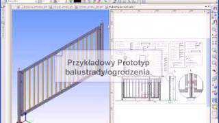 TFLEX CAD  Ogrodzenia i balustrady cz24 [upl. by Vivien]