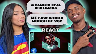 REACT MC Caverinha Kayblack  Cartão Black Clipe Oficial [upl. by Ylirama]