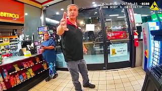 Gas Station Owner OutSmarts Dumbest Teen Robber [upl. by Annekam]