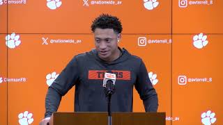 Dominate mentality paying off for productive Clemson CB Avieon Terrell [upl. by Gothart133]