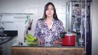 Aprenda Receita de Biomassa de Banana Verde Caseira [upl. by Ecnarrat]