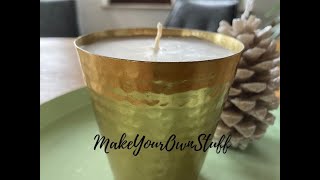 Kerzen gießen Anleitung  Pouring Candles Tutorial DIY Upcycling [upl. by Blanchard]