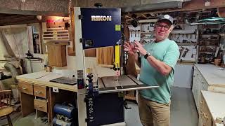 Rikon 14 Inch Bandsaw Review [upl. by Aloiv]