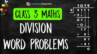 Class 3 Maths Division Word Problems [upl. by Nomra]