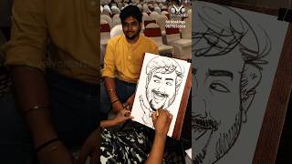 Caricature drawing by surendar art caricaturedrawing artist drawing [upl. by Port]