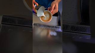 Latte Art coffee shortvideo ytshorts barista [upl. by Flanagan]